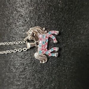 Multicolor Unicorn Necklace